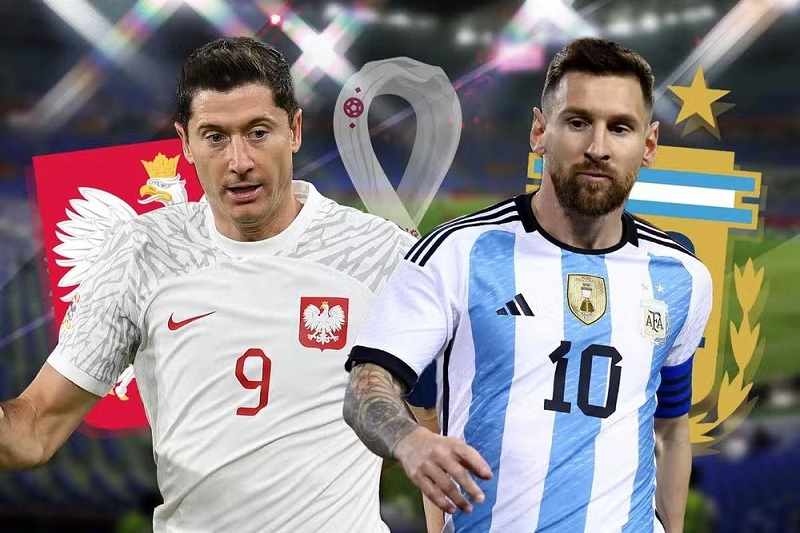 Ba Lan đấu với Argentina World Cup 2022