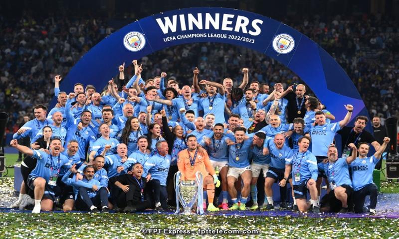 Manchester City là đội vô địch C1 mùa giải 2022 - 2023